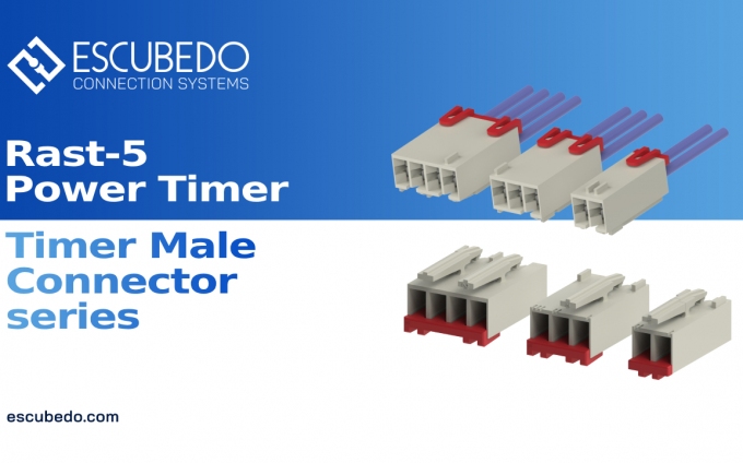 New Rast-5 Power Timer / Timer Male Connector Series 
