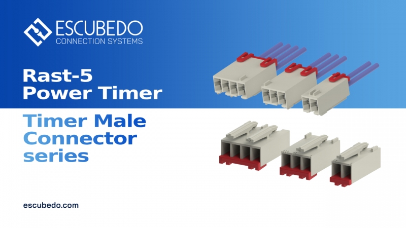 New Rast-5 Power Timer / Timer Male Connector Series 